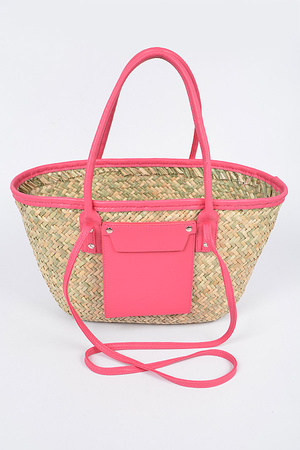 Handmade Straw Beach Bag