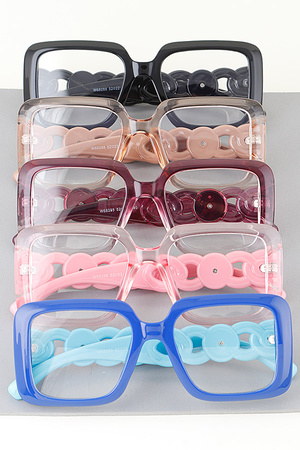 Bright Box Chain Optical Glasses