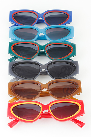 Two Toned Retro Mood Sunglasses