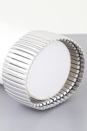 Wide Box Chain Cuff Bracelet