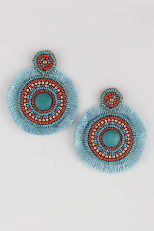 Archaic Tassel Earrings 9GCA2