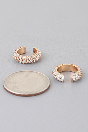 Bejeweled Ear Cuff Earrings