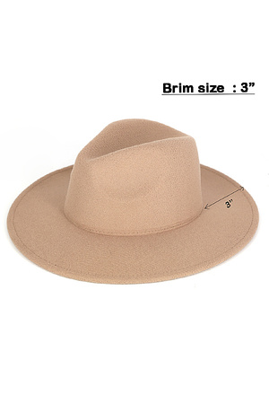 Solid Panama Hat