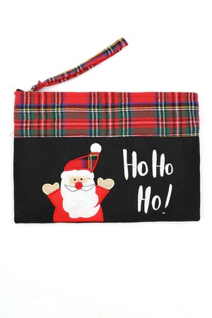 Ho Ho Ho Letter Santa Christmas Pouch