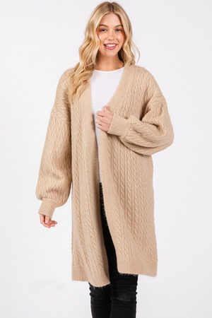 Cable Knit Cardigan