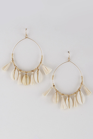 Seashell Tassel Earring 9EBE10