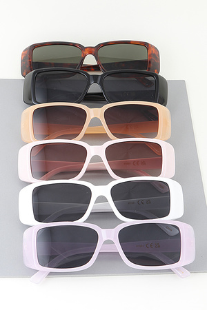 Modern Box Tinted Sunglasses