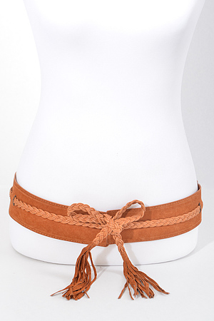 Braided Tie Belt