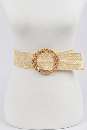 Braided Buckle Belt.