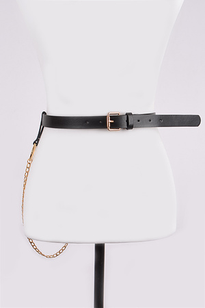 Chainlinked Mini Buckle Belt