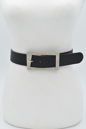 Rhinestone Square Belt