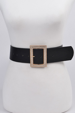 Rhinestone Square Belt