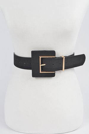 Faux Suede Belt