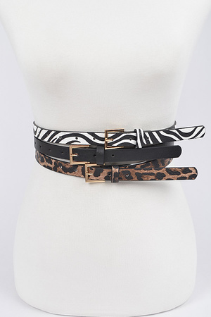 3PCS Belt Set