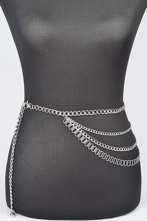 MULTI METAL CHAIN BELT