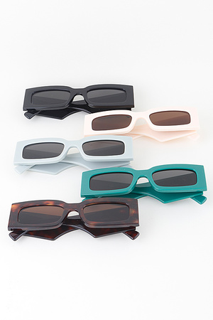 Flat Wide Bar Sunglasses