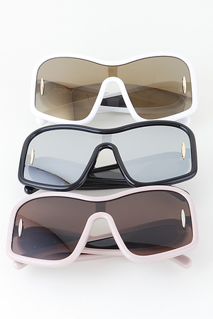 Polarized All Clear Shield Sunglasses