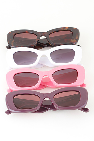 Retro Bright Tinted Sunglasses