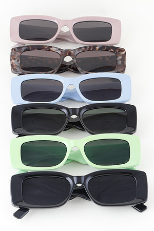 Modern Chic Block Sunglasses