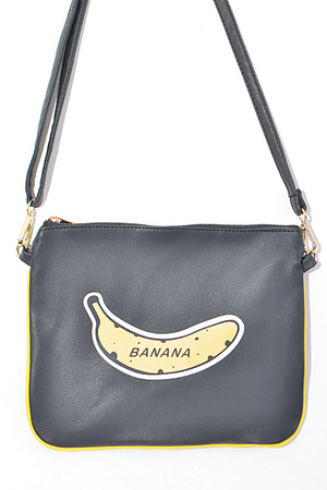 Simple Side Banana Side Clutch