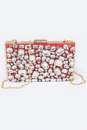 Embroidered Elegant Clutch.