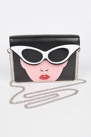 Sunglass Women Clutch Bag.