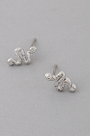 Snake Stud Earrings