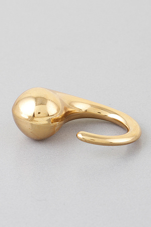 Comma Shaped Statement Ring