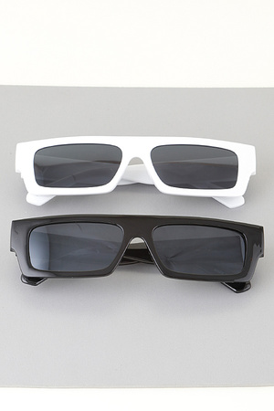 Classic Straight Tinted Bar Sunglasses