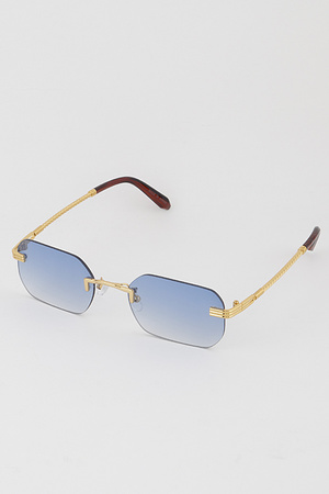 Vintage Rimless Sunglasses