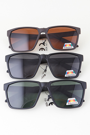 Polarized Matte Tinted Sunglasses