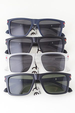 Luxury Stripe Matte Sunglasses