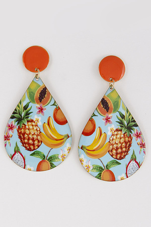 Tropic Vibe Teardrop Earrings 8FBC2