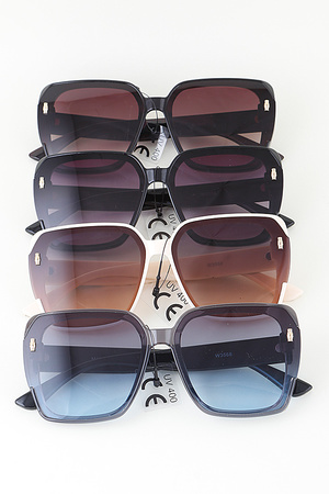 Luxury Diamond Gradient Box Sunglasses