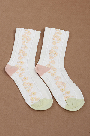 Flower Vine Socks