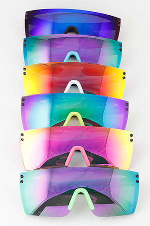 Bright Polarized Bolted Sunglasses